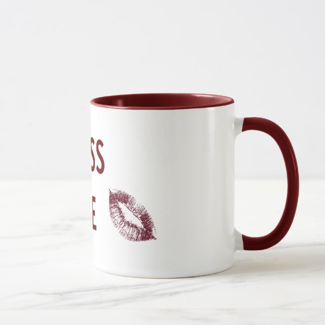 Mug Embrasse-moi (Droite)