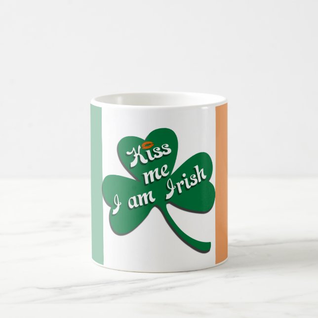 Mug Embrasse-moi Je suis irlandais (Centre)