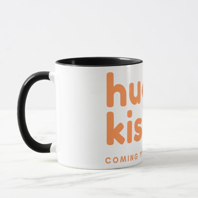 Mug embrasser et embrasser sur votre chemin (Gauche)
