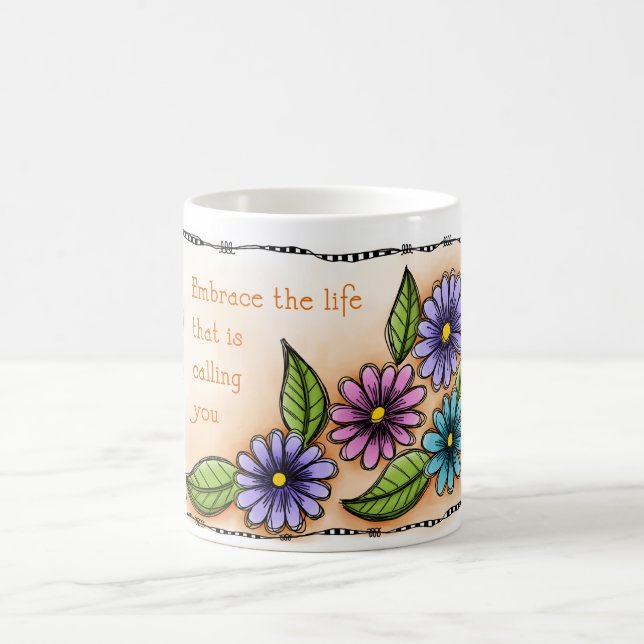 Mug Embrassez La Vie (Centre)
