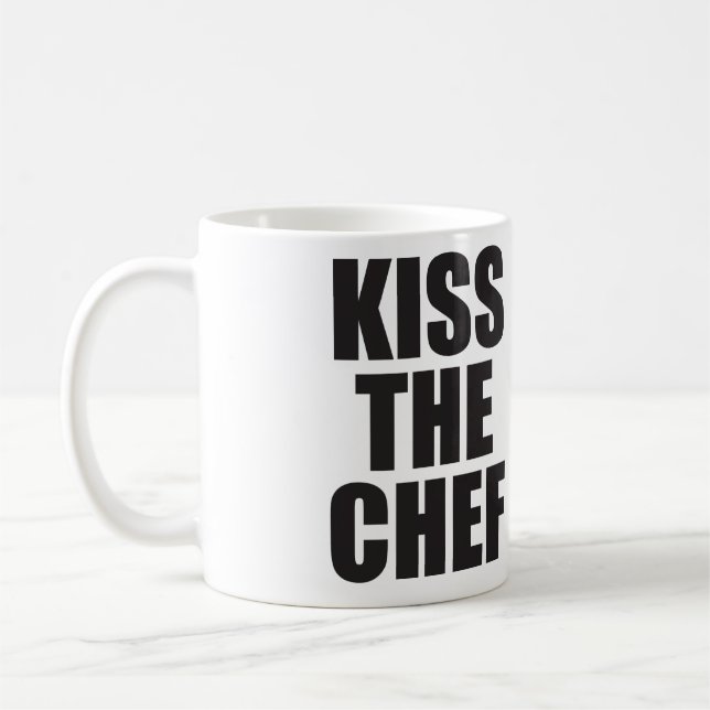 Mug Embrassez le chef (Gauche)