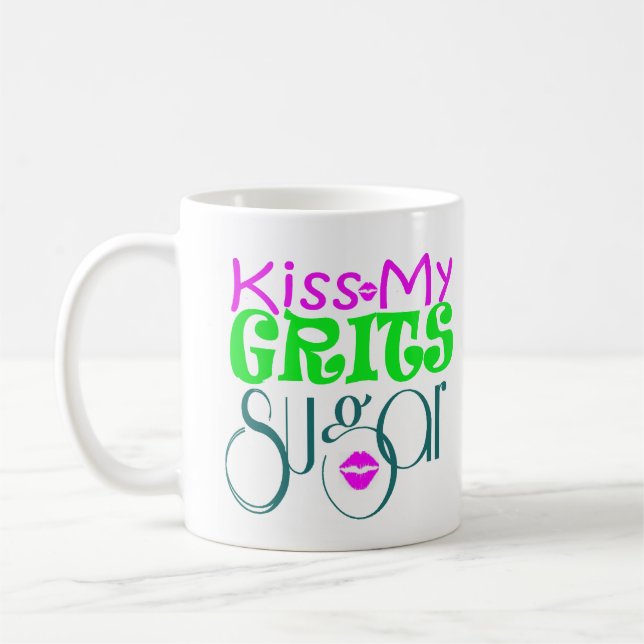 Mug Embrassez mes poussières abrasives (Gauche)