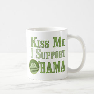 Mug Embrassez-moi irlandais Obama