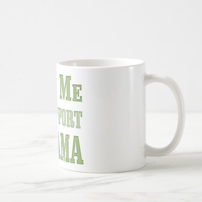 Mug Embrassez-moi irlandais Obama (Droite)