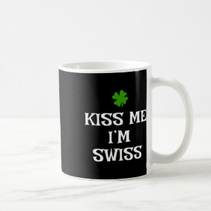 Mug Embrassez-moi, je suis suisse St. Patrick's Day Ir