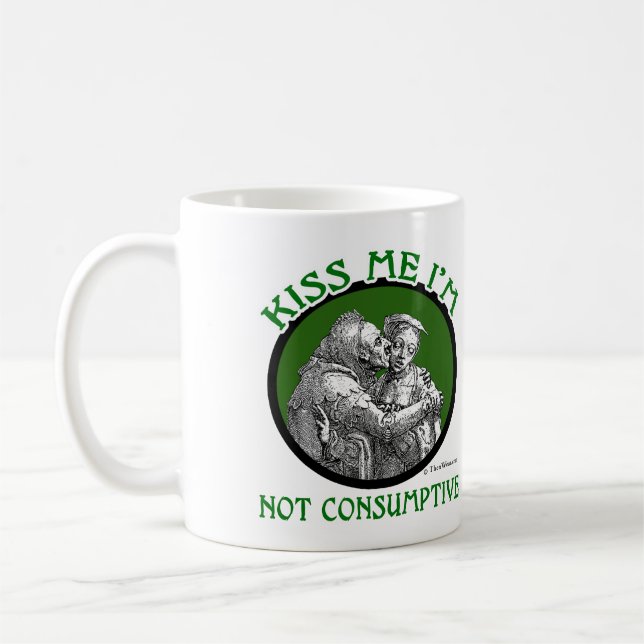 Mug EMBRASSEZ-MOI que je ne suis pas DE CONSOMMATION (Gauche)