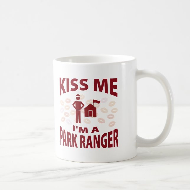 Mug Embrassez-moi que je suis un garde forestier (Droite)