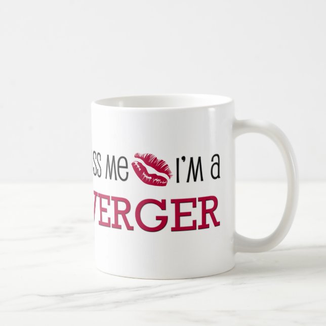 Mug Embrassez-moi que je suis VERGER (Droite)