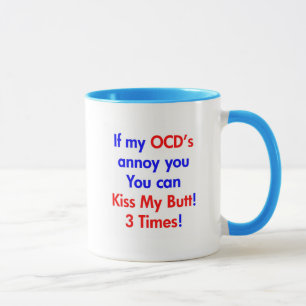 Mug Embrassez mon bout !  3 fois !