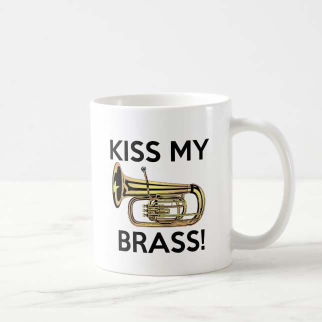 Mug Embrassez mon laiton, tuba (Droite)