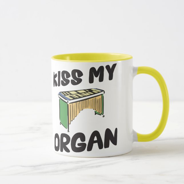 Mug Embrassez mon organe (Droite)