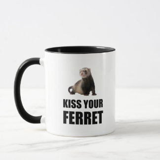 Mug Embrassez votre furet drôle