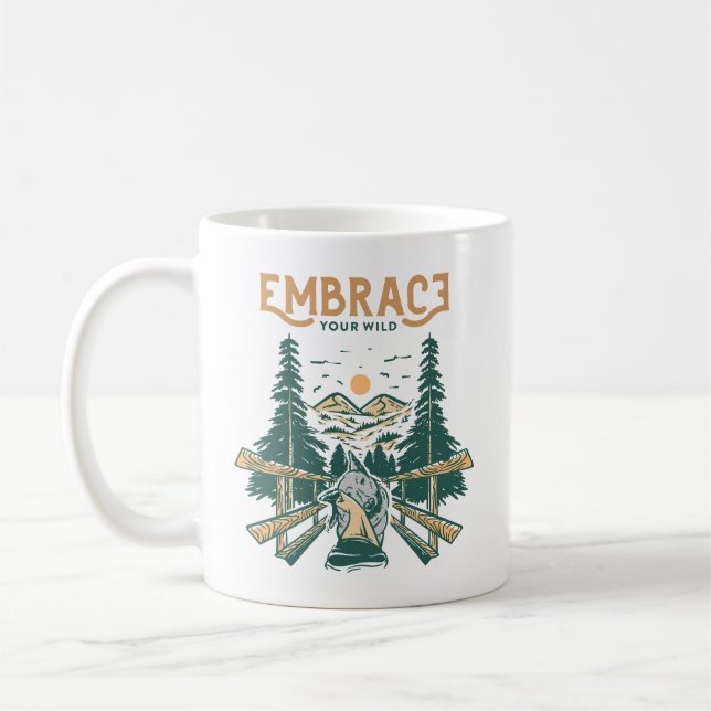 Mug Embrassez votre nature (Gauche)