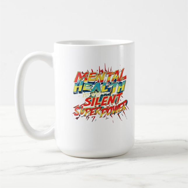 Mug Embrassez votre superpuissance (Gauche)