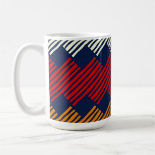 Mug Embroderie de dentelle de Motif Boho ethnique sur