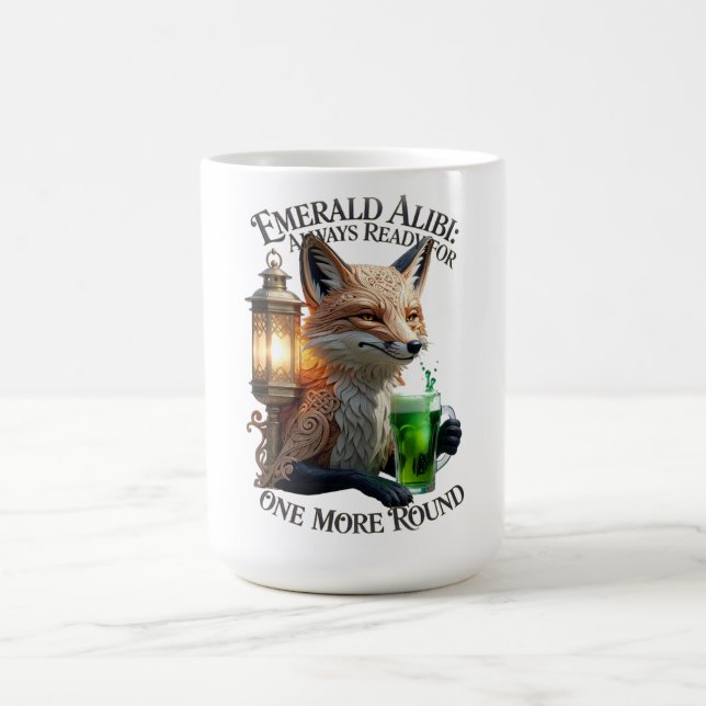 Mug Emerald Alibi Fox Graphic Tee (Centre)
