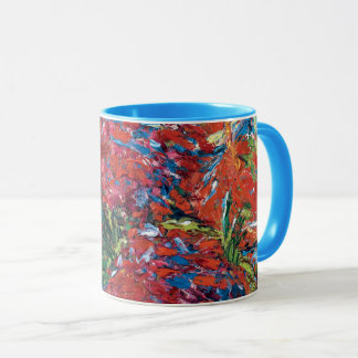Mug Emil Nolde Fleurs Rouges Expressionnisme Beaux-Art