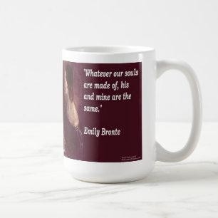 Mug Emily Brontë & Célèbre Notre Âme Citation