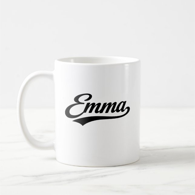 Mug Emma name first last family gifts (Gauche)