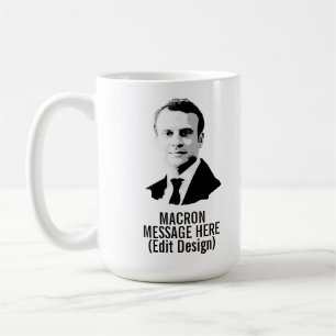 MUG EMMANUEL MACRON PERSONNALISÉ