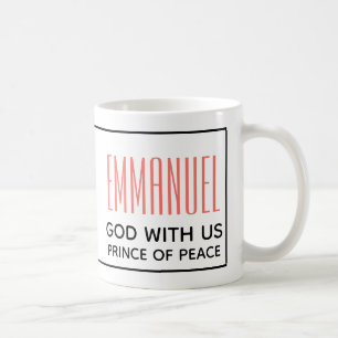 Mug EMMANUEL PERSONNALISÉ PRINCE DE LA PAIX Noël