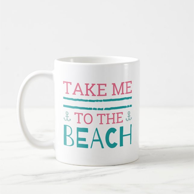 Mug Emmenez-Moi À La Plage (Gauche)