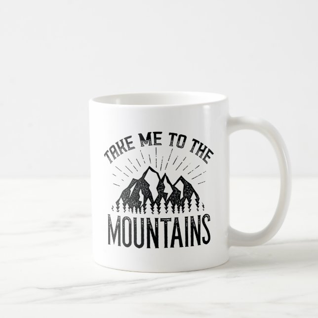 Mug Emmenez-Moi Dans Les Montagnes (Droite)