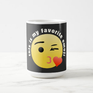 Mug Emoji Cœur Qui Embrasse