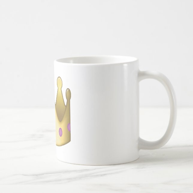 Mug Emoji de couronne (Droite)