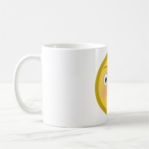 Mug Émoji Langue Sortie Visage Rigolo Niais