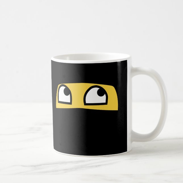 Mug Emoji mignon de ninja de lil (Droite)