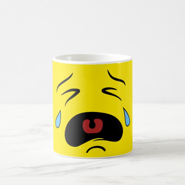 Mug Emoji Tad Face (Centre)