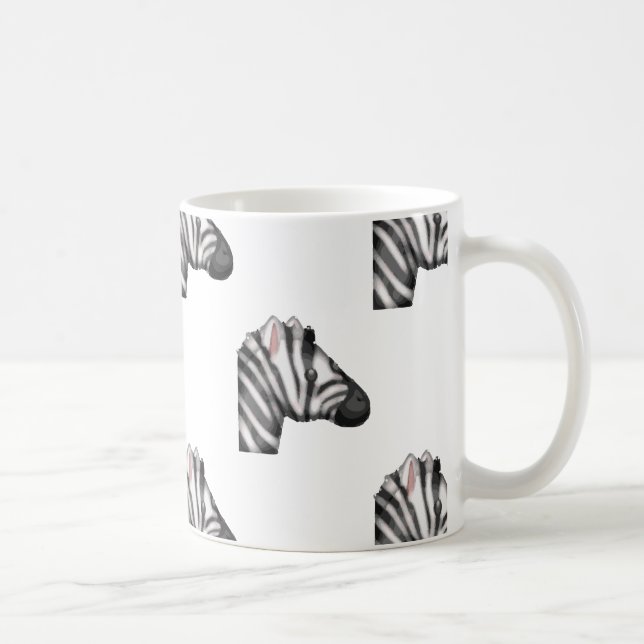 Mug emoji zebra (Droite)
