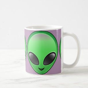 Mug émoticône alien