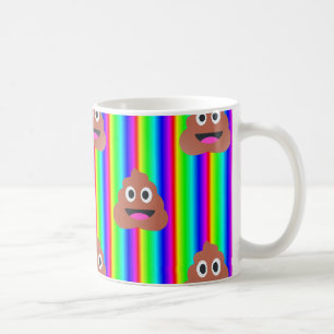 Mug émoticône arc-en-ciel