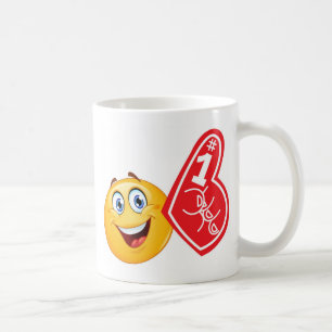 Mug émoticône sportif