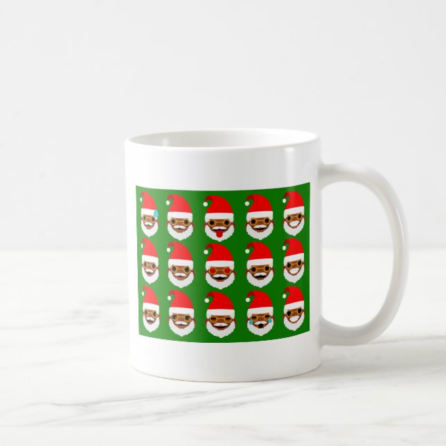 Mug émoticônes de père Noël (Droite)