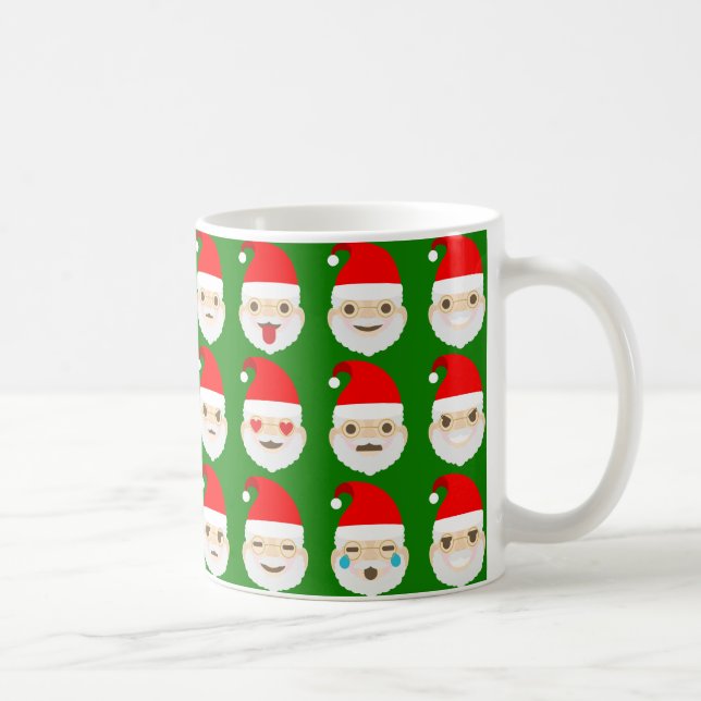 Mug émoticônes père Noël (Droite)