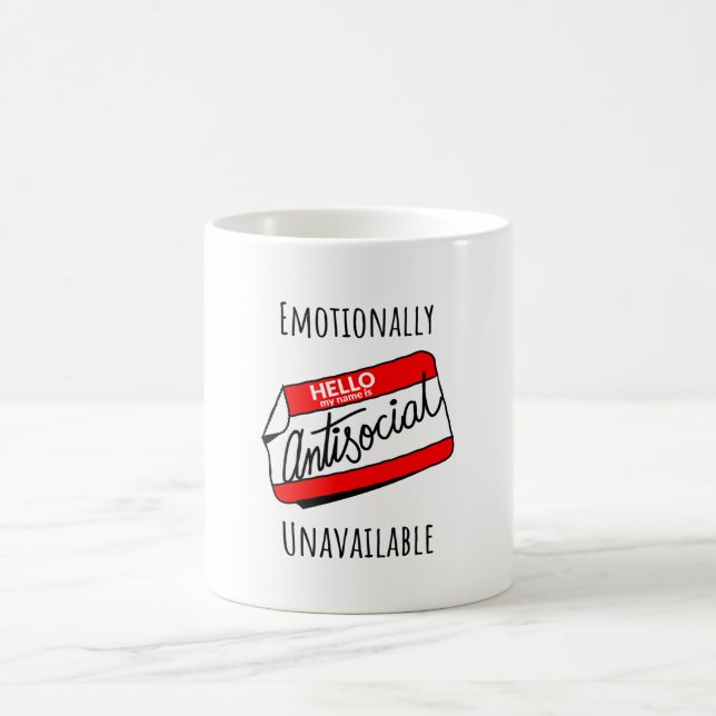 Mug Émotionnellement indisponible (Centre)