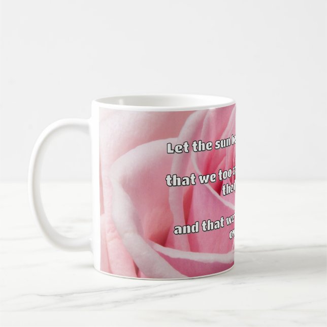 Mug Empath Shine Positive Encouragement Citation (Gauche)