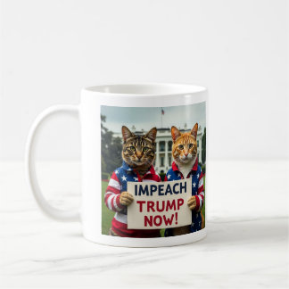 Mug Empêchez Trump de s'attaquer au chat