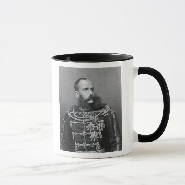Mug Empereur Franz Joseph I de l'Autriche (Droite)