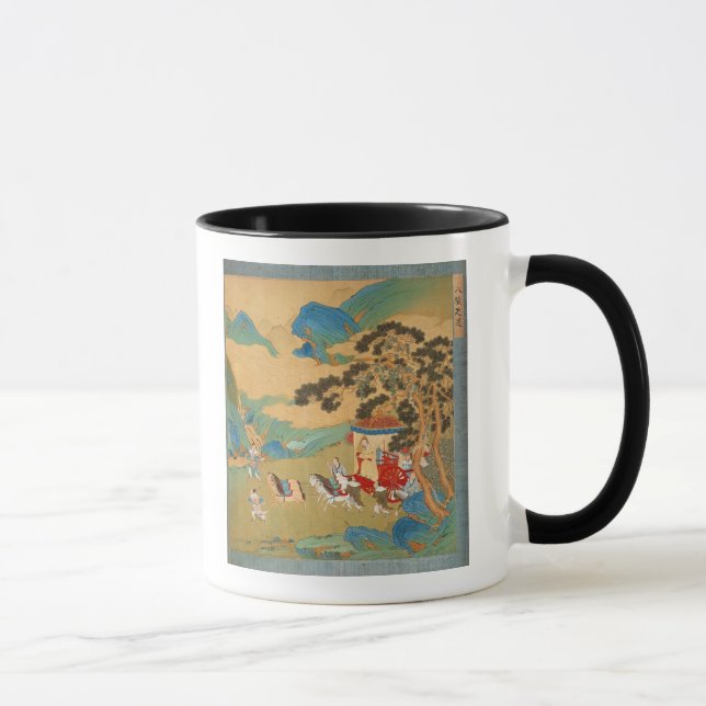 Mug Empereur MU Wang de la dynastie de Chou dedans (Droite)