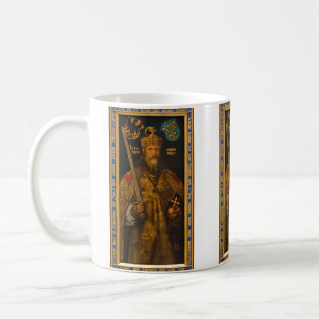 Mug Empire romain germanique Charlemagne  (Gauche)