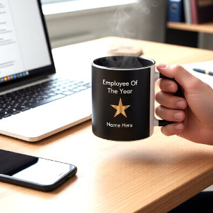 Mug Employé de la récompense d'année