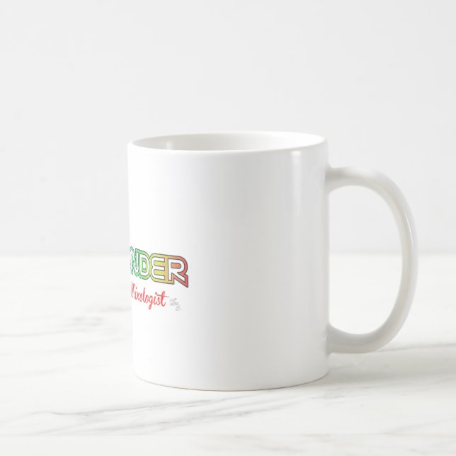 Mug Employé du serveur de boisson Rainbow Mixologist (Droite)