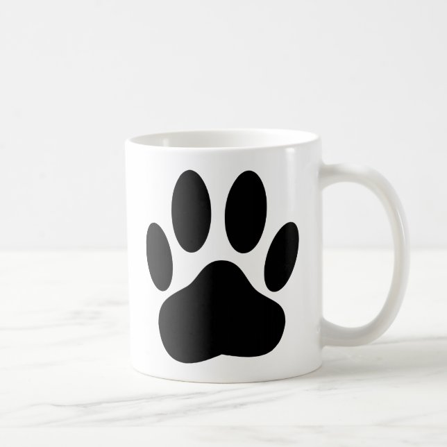 Mug Empreinte de chien (Droite)