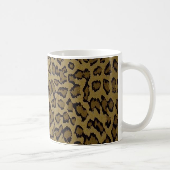 MUG EMPREINTE DE LÉOPARD ANIMAL (Droite)
