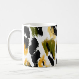 Mug Empreinte de léopard : Arrière - plan de texture a