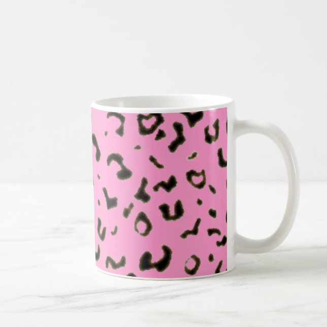 Mug Empreinte de léopard coloré (Droite)